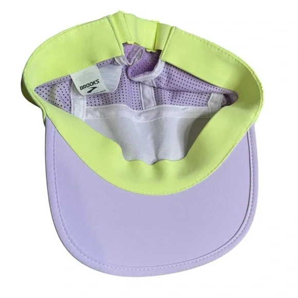 BROOKS PROPEL MESH HAT Women’s Light Purple Running Hat - Picture 4 of 6